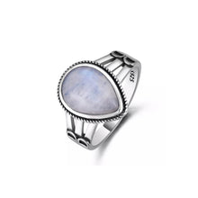 Cargar imagen en el visor de la galería, Anillo LÁGRIMA Piedra luna
