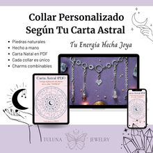 Load image into Gallery viewer, Collar ESENCIA Personalizado a partir de tu Carta Astral