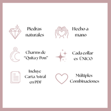 Load image into Gallery viewer, Collar ESENCIA Personalizado a partir de tu Carta Astral