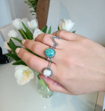 Cargar imagen en el visor de la galería, Anillo OCÉANO Turquesa