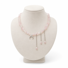 Load image into Gallery viewer, Collar ARTEMISA Cuarzo Rosa
