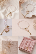 Load image into Gallery viewer, Pulsera AMOR Cuarzo Rosa
