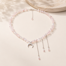 Load image into Gallery viewer, Collar ARTEMISA Cuarzo Rosa
