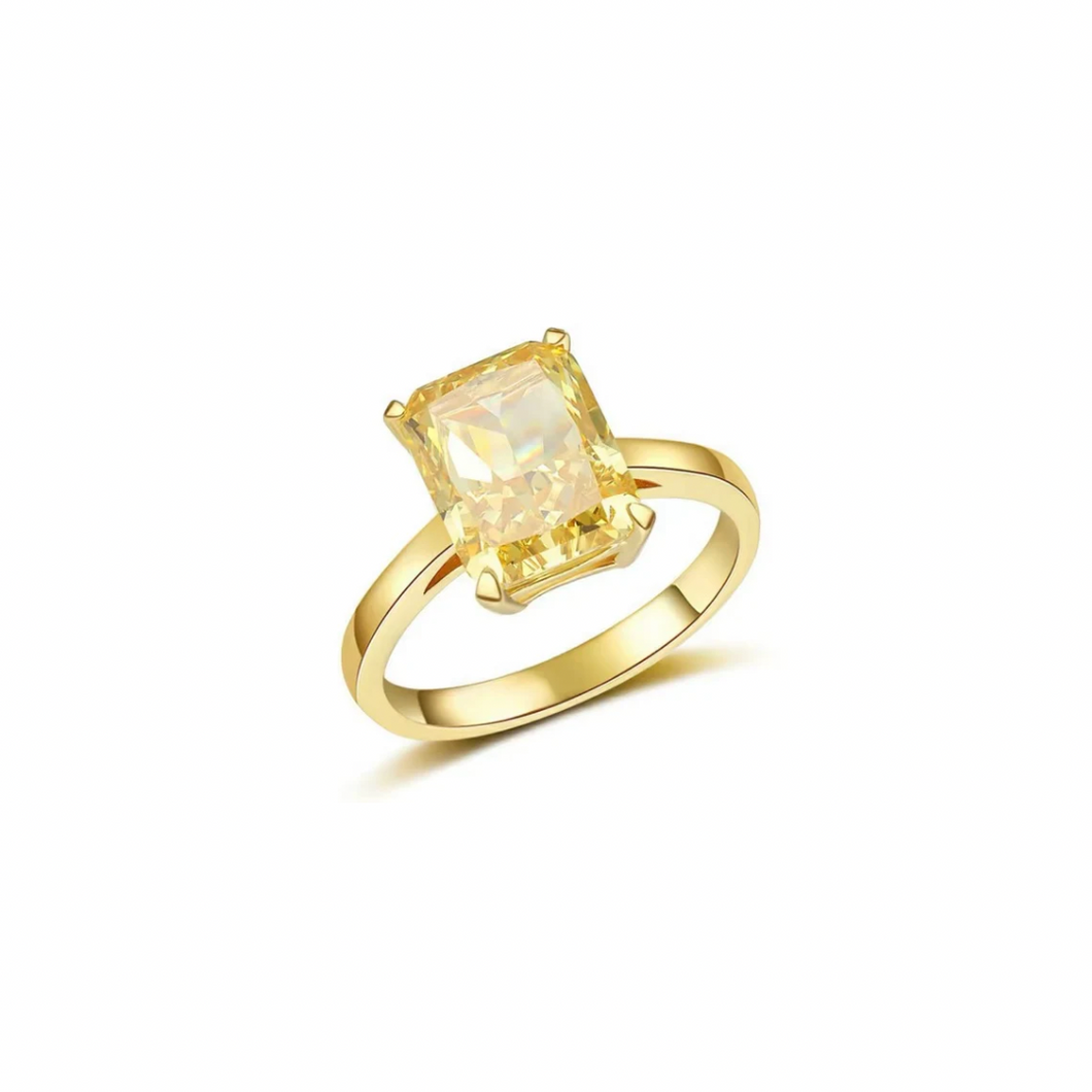 Anillo “Reina” Citrino
