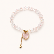Load image into Gallery viewer, Pulsera AMOR Cuarzo Rosa
